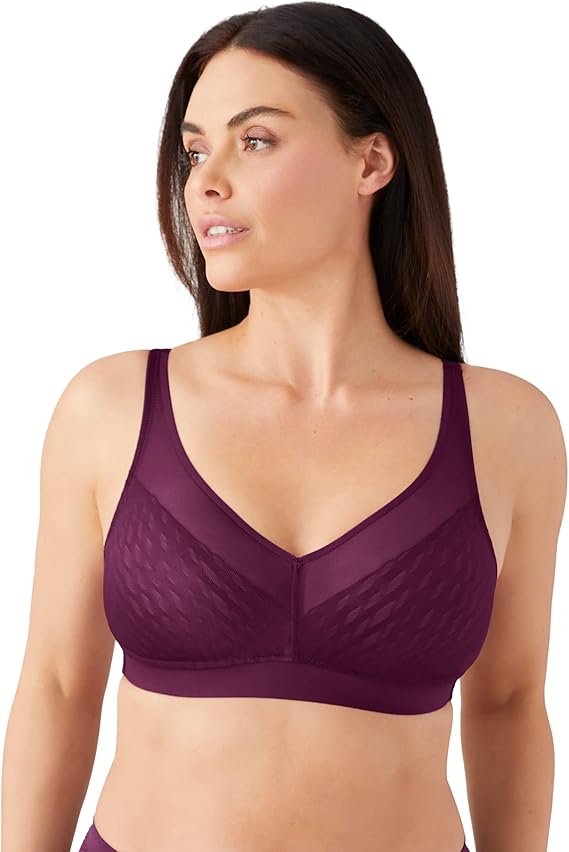Wacoal Elevated Allure Wire Free Bra, Up to DDD Cup Sizes, Style # 852336