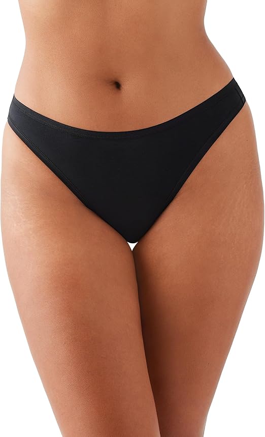 Wacoal's Understated Cotton Thong, Style# 876362 3 for $48