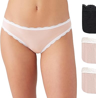 b.tempt'd Inspired Eyelet Bikini Panty Pack, Style# 970219, Pkg of 3