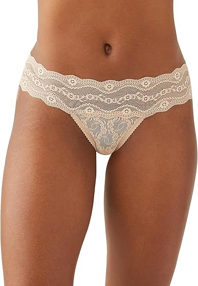 b.tempt'd Lace Kiss Thong, Style# 970182, S-XL, 3 for $39