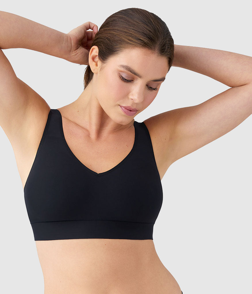Easy Like Sunday Wire Free Bra - Black