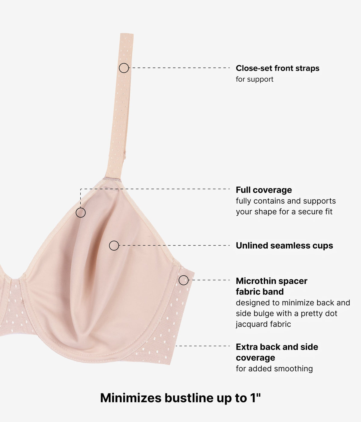 Back Appeal Minimizer Bra