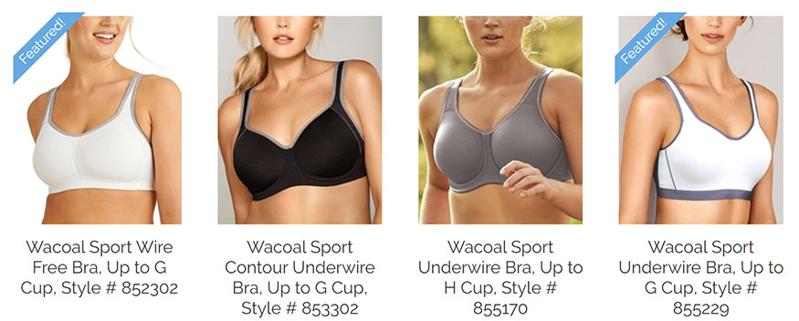 Wacoal Molded Sports Bras for Women