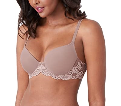 Wacoal Women's How Perfect Wire Free T-Shirt Bra, Eclipse, 32DD at   Women's Clothing store