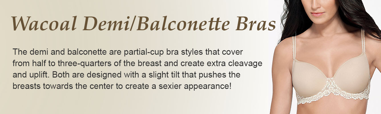 Women's Demi Bras & Balconnet Bras