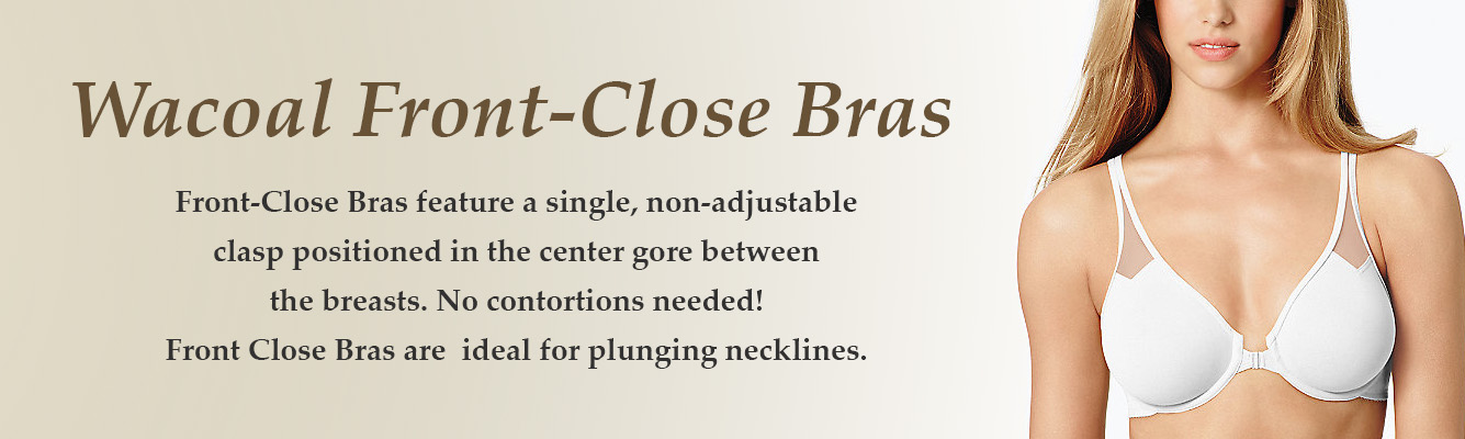 Wacoal #851311 Soft Embrace Front-Close Underwire Bra