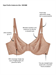 High Profile Underwire Bra, Style# 851388, Up to H Cup - 851388