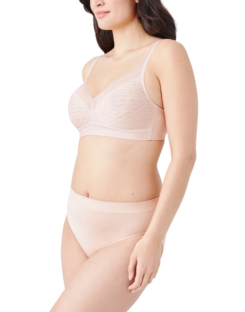 Wacoal Elevated Allure Underwire Bra in Rose Dust - Busted Bra Shop