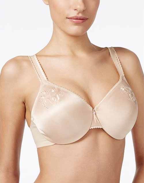 Minimizer Bra for Women Non Padded Underwire Smooth Light