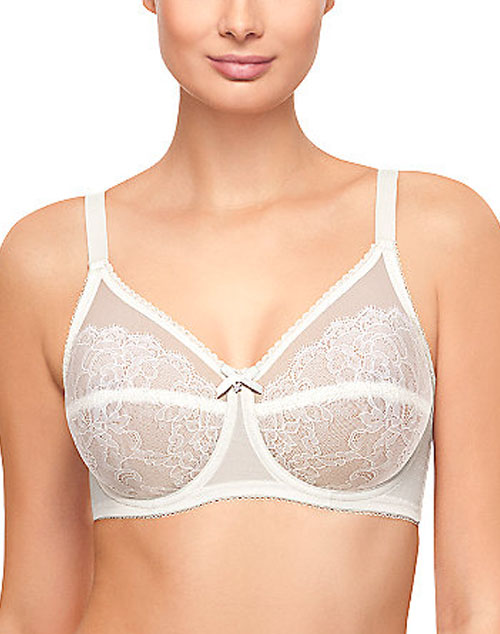 Wacoal® Retro Chic Sheer Lace Underwire Bra (Extended Sizes Available) at Von  Maur